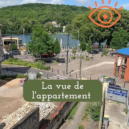 Appartement Vue Sur Seine à Vernon  Extérieur photo